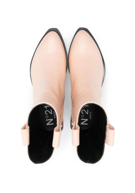 Ankle boots with logo plaque N°21 KIDS | 752971